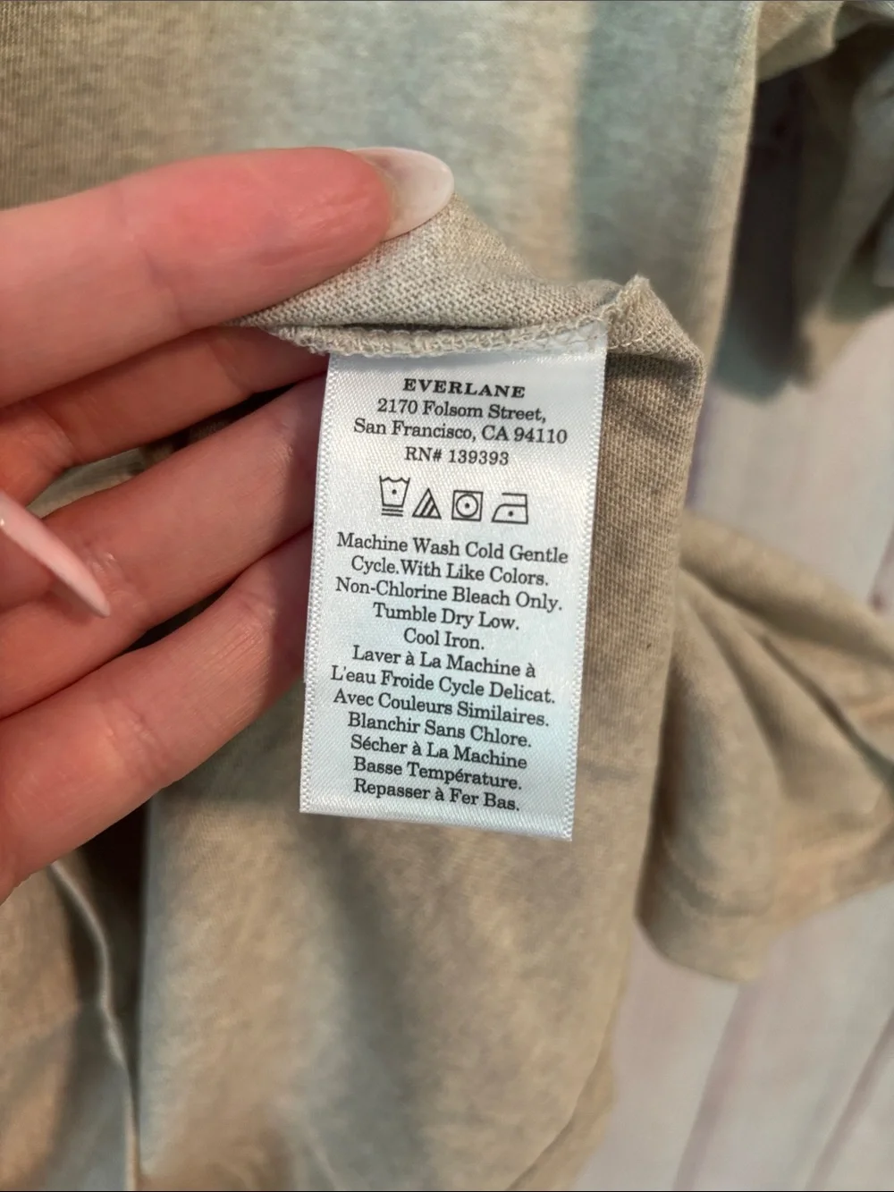 NWOT Everlane The Premium Weight Crew - Picture 9 of 13